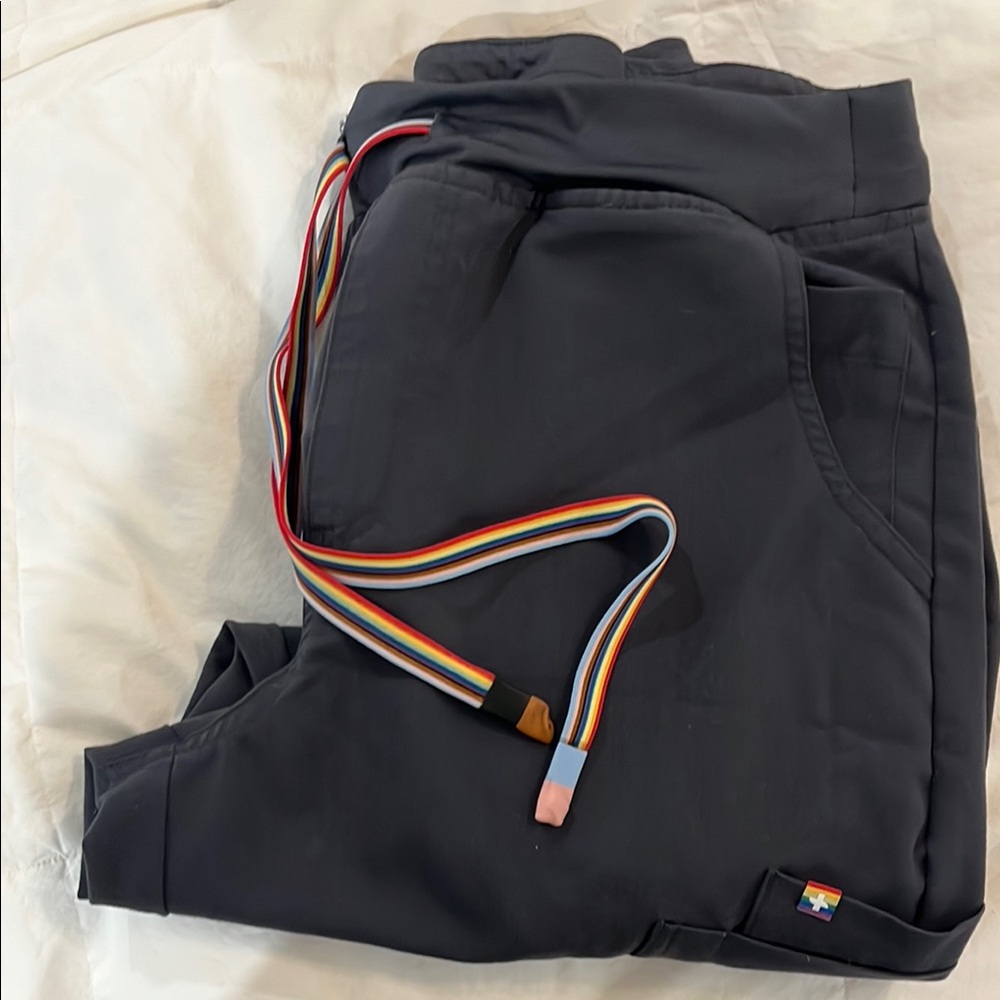 Womens FIGS Pride Edition High Waisted Joggers